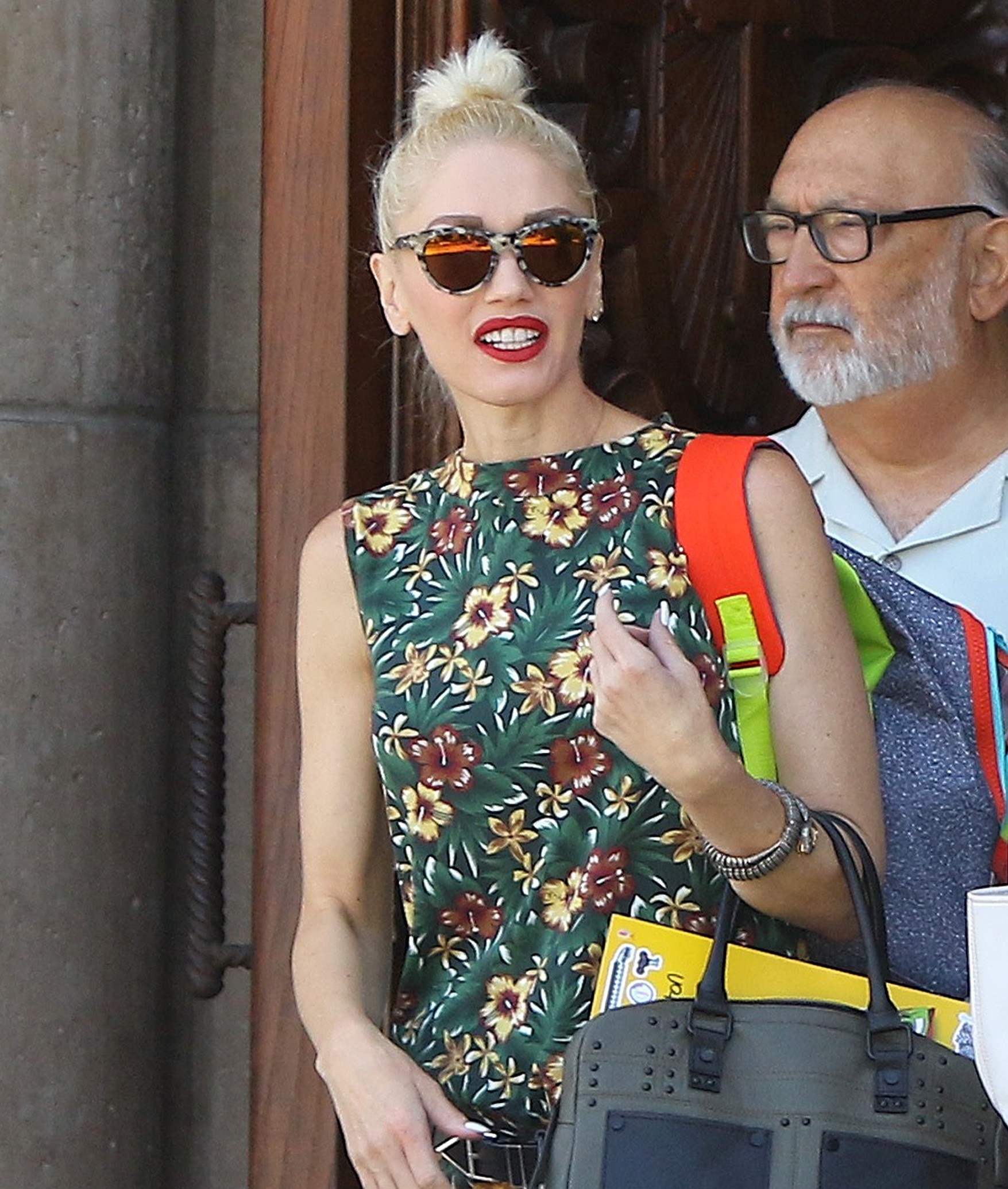 Gwen Stefani is Spotted Without Her Wedding Ring At Church