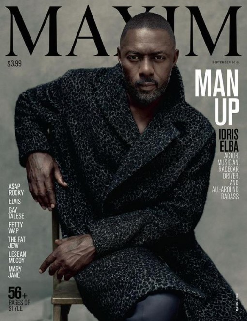 Your Afternoon Man: Idris Elba on Maxim
