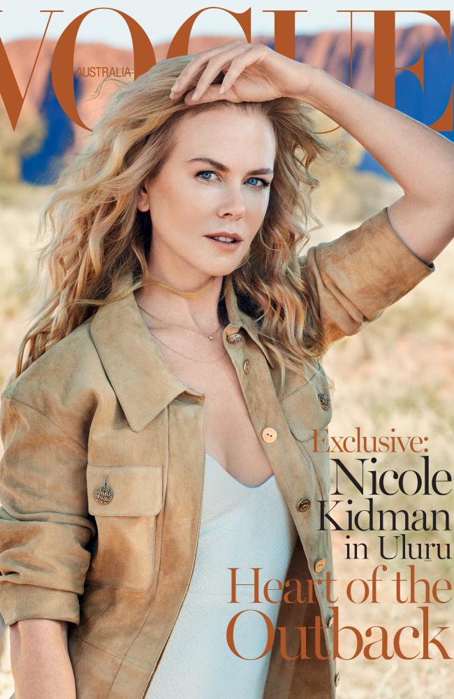 Well Played Cover: Nicole Kidman on Vogue Australia, September 2015 ...