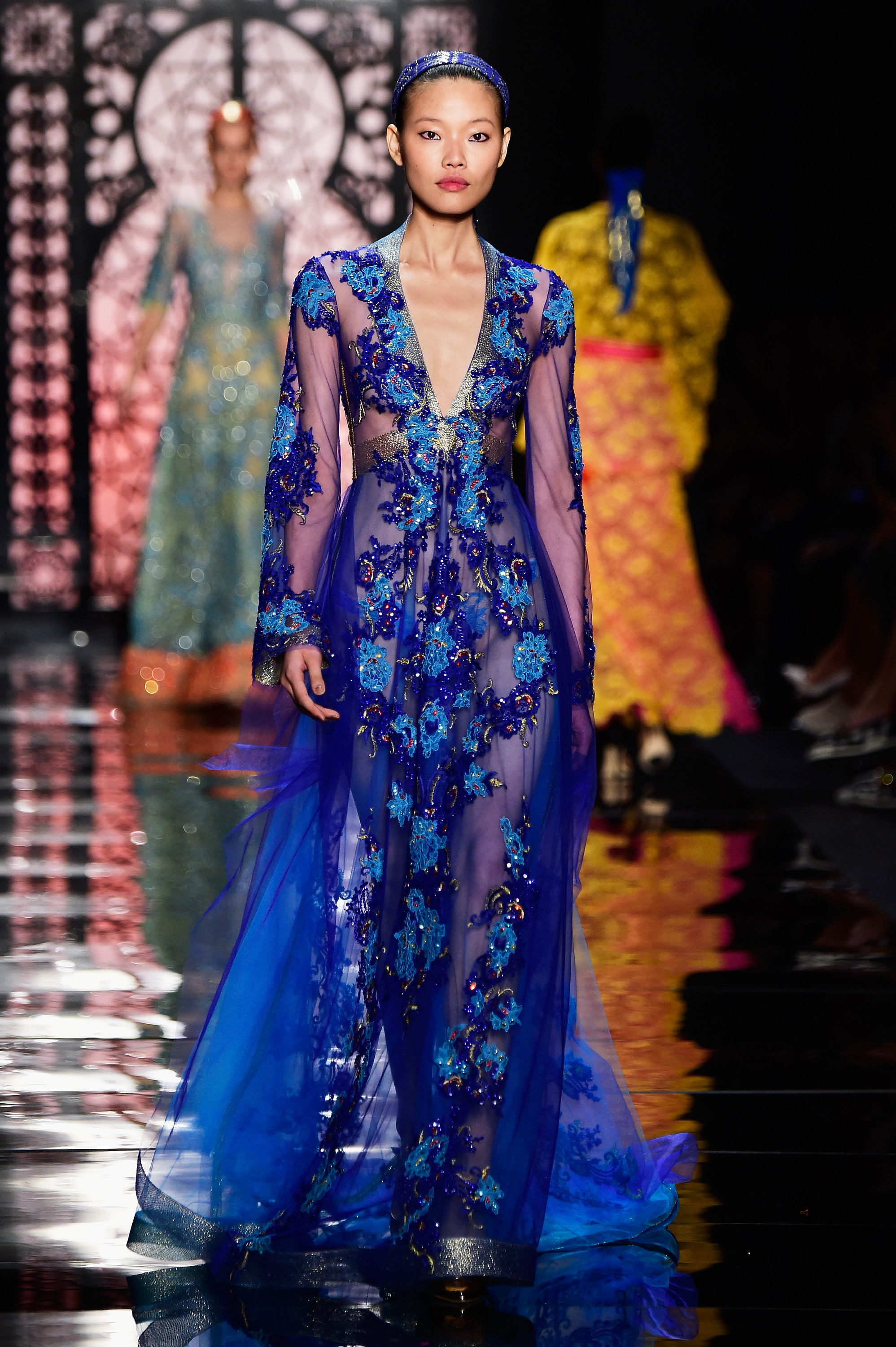 Reem Acra: Spring/Summer 2016 runway