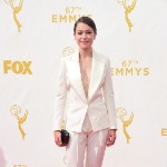 Emmy Awards Meh Carpet: Tatiana Maslany in Bouchra Jarrar