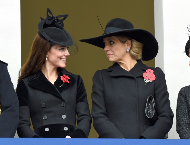 kate-maxima-harry-william-remembrance-day