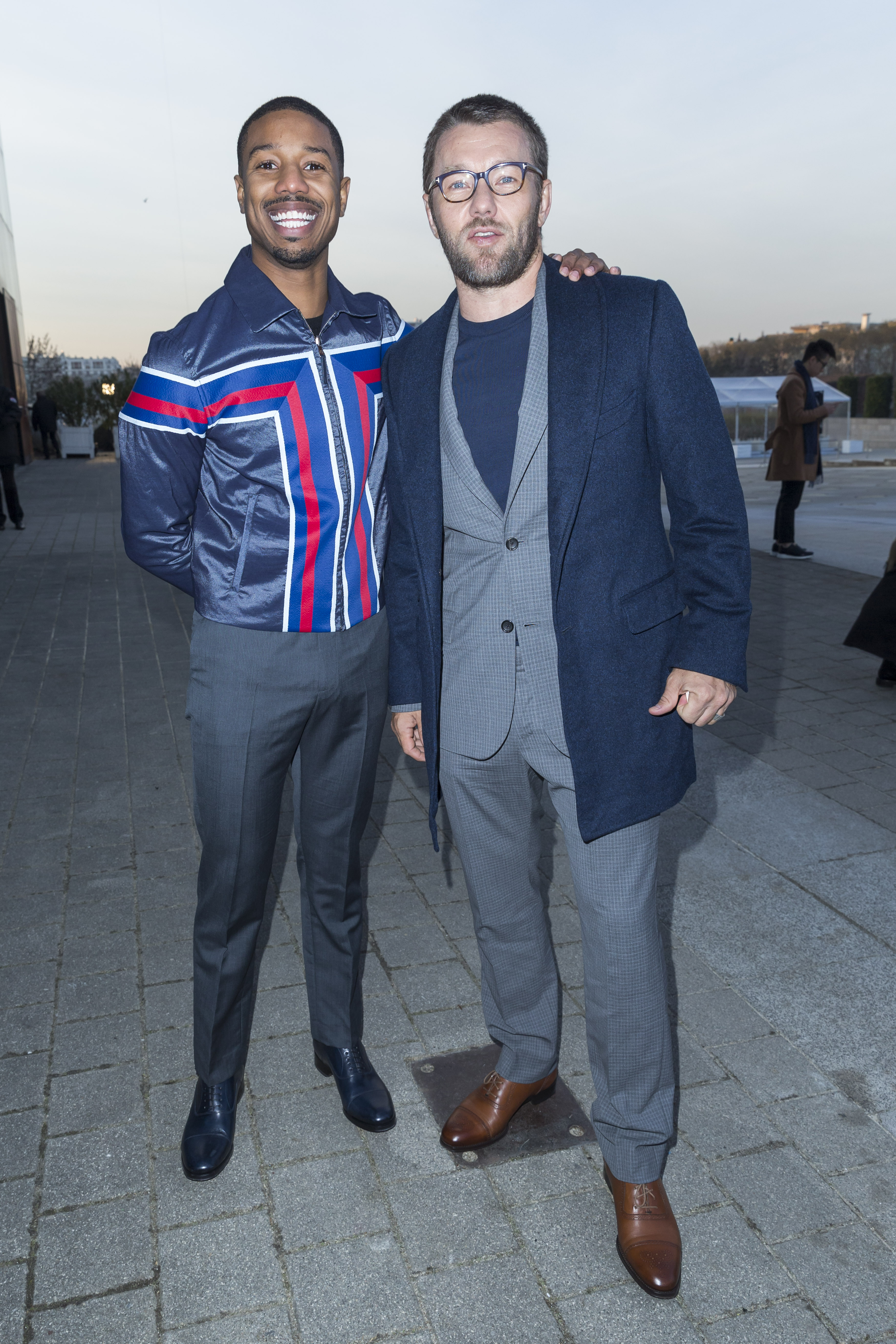 Lewis Hamilton and Michael B Jordan - Paris Fashion Week - 5