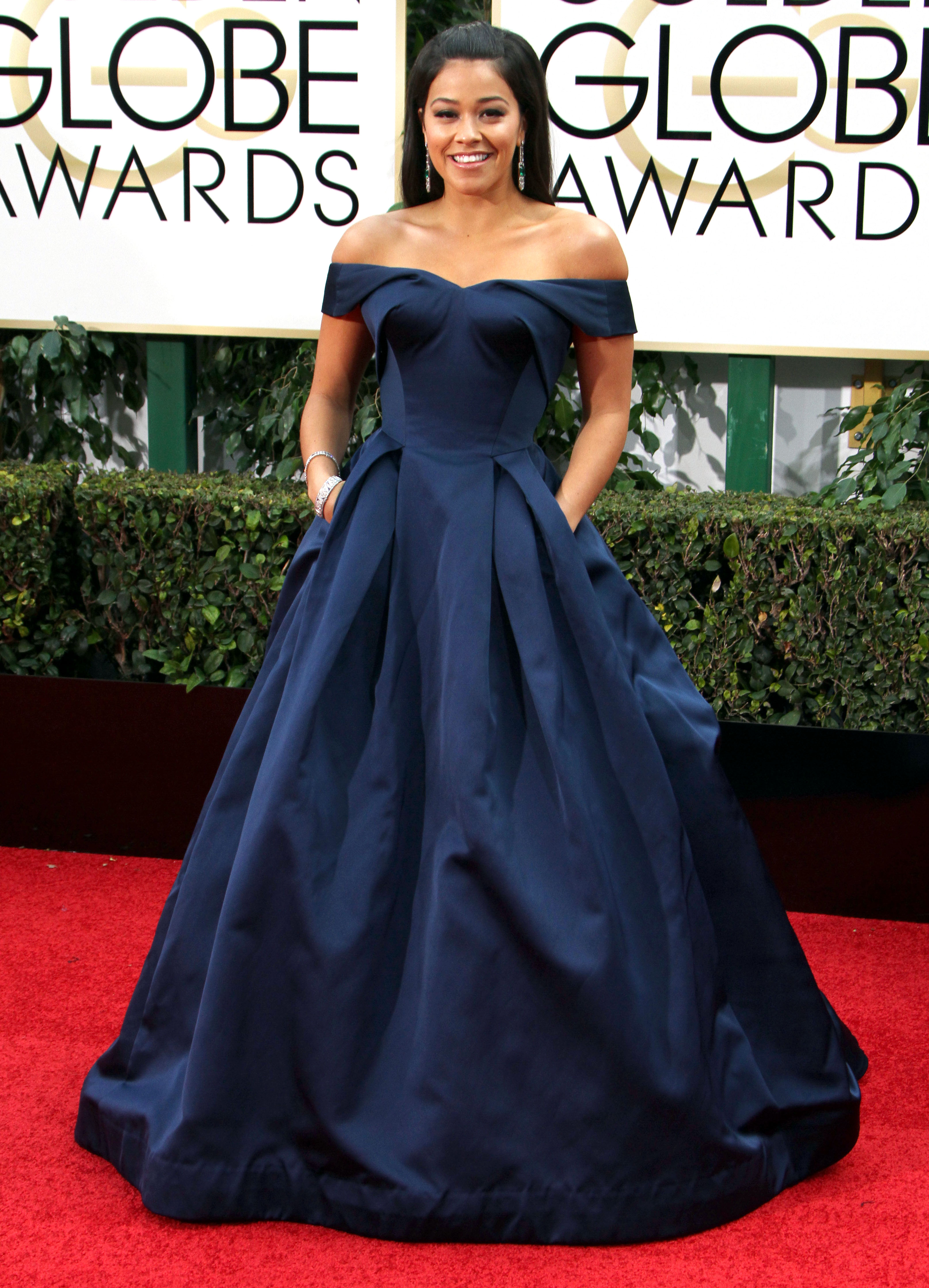 Golden Globes Fugs and Fabs: Ladies In Blue