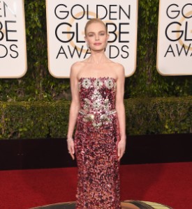 Golden Globes Fuggish Carpet: Kate Bosworth in Dolce & Gabbana
