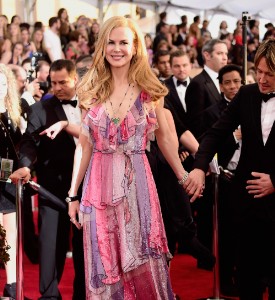 SAG Awards Fug or Fab Carpet: Nicole Kidman in Gucci