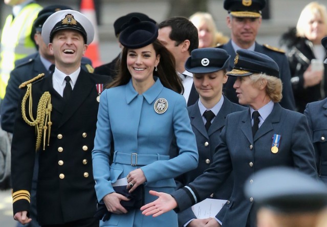 Kate Middleton Wears McQueen to Celebrate the RAF