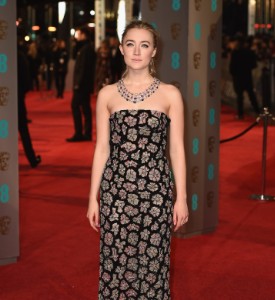BAFTAs Well Played, Saoirse Ronan in Burberry