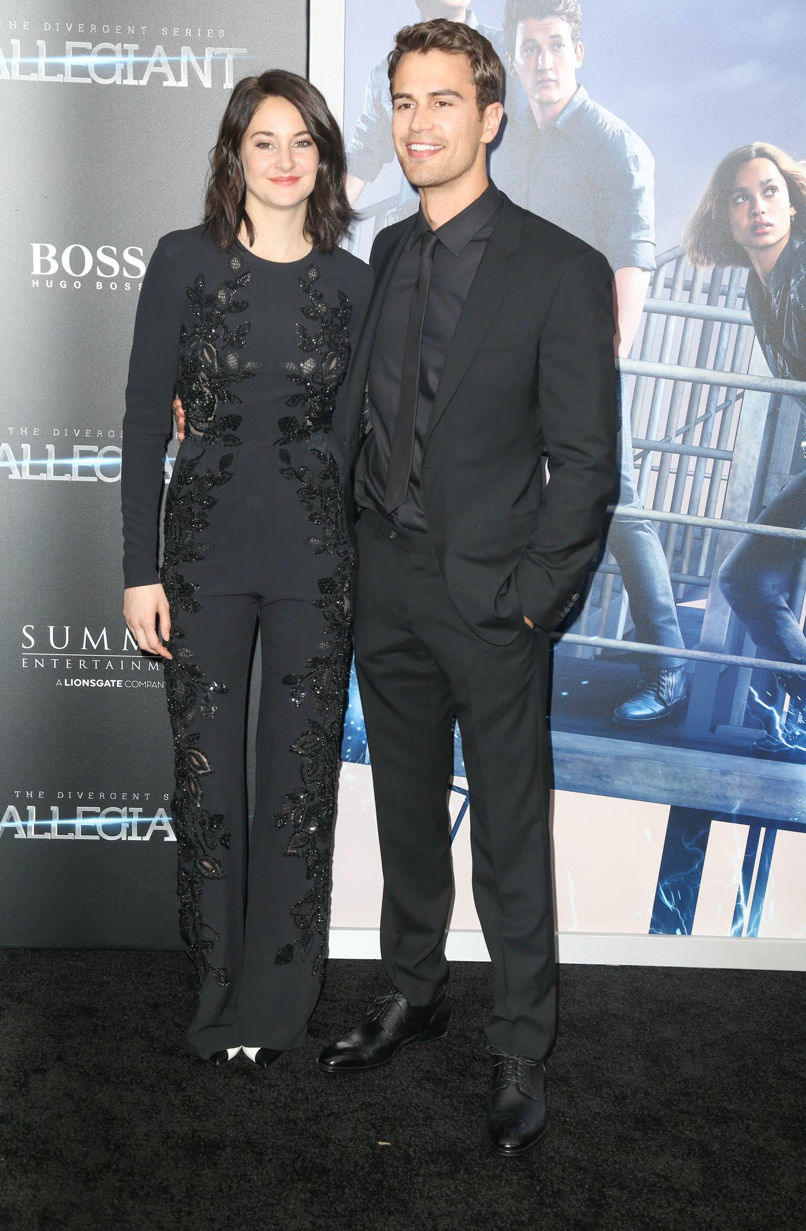 Fug or Fab: Shailene Woodley (with bonus Theo James) in Elie Saab and Valentino