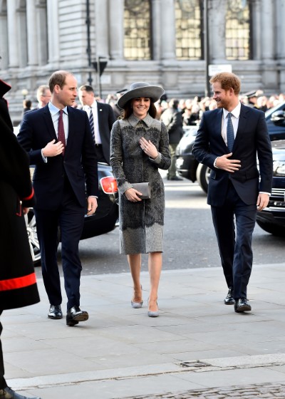 Wills, Kate, and Harry Attend Commonwealth Day Services