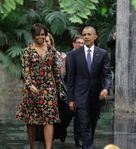 Well Played: Michelle Obama in Naeem Khan