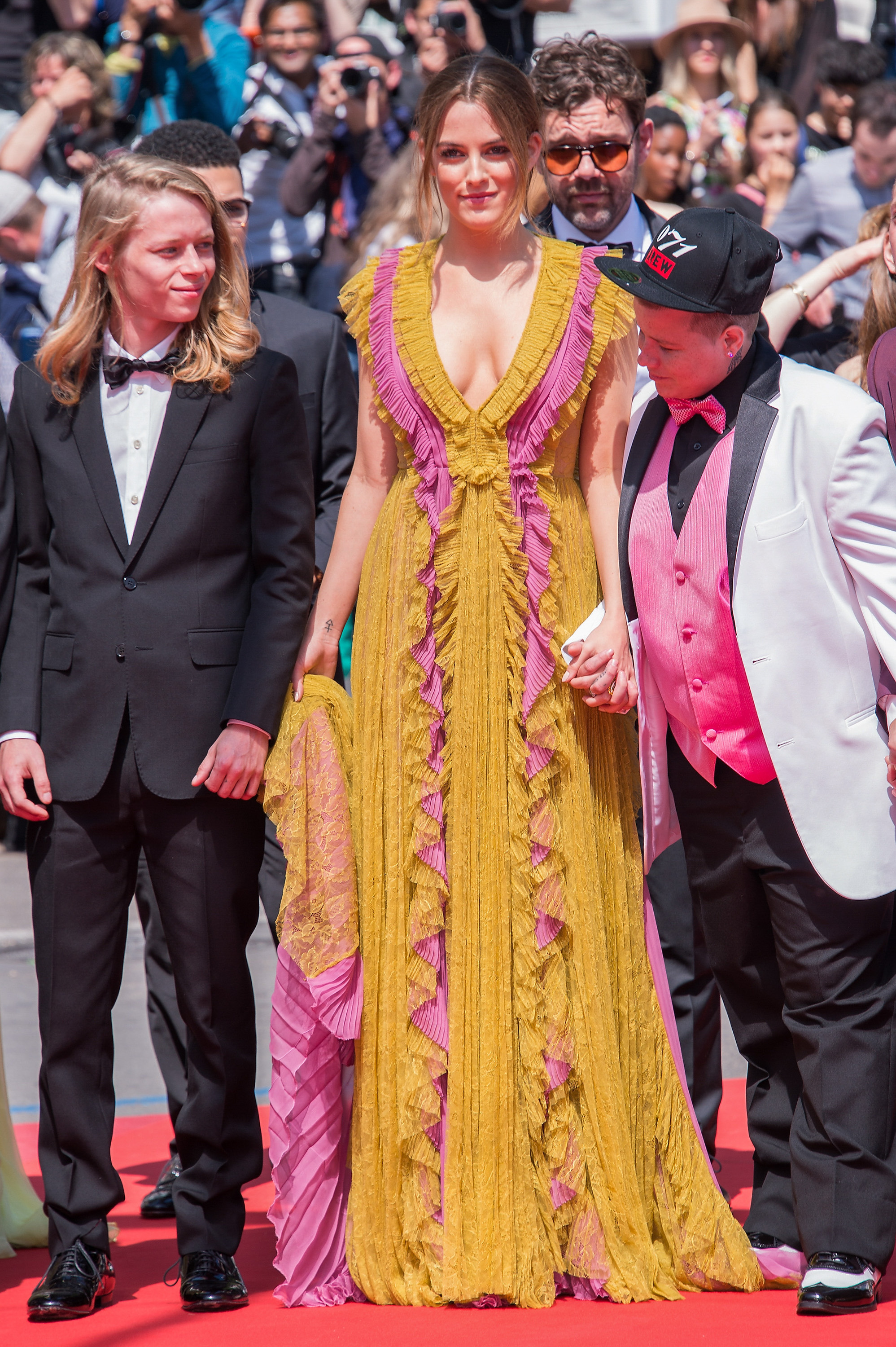 Cannes Fug Carpet: Riley Keough in Gucci