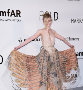 Cannes Fug or Fab: Elle Fanning in Valentino at the amfAR Gala