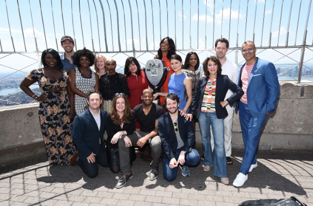 2016 Tony Nominees Light The Empire State Building In Honor Of The 70th Anniversary Of The Tony Awards