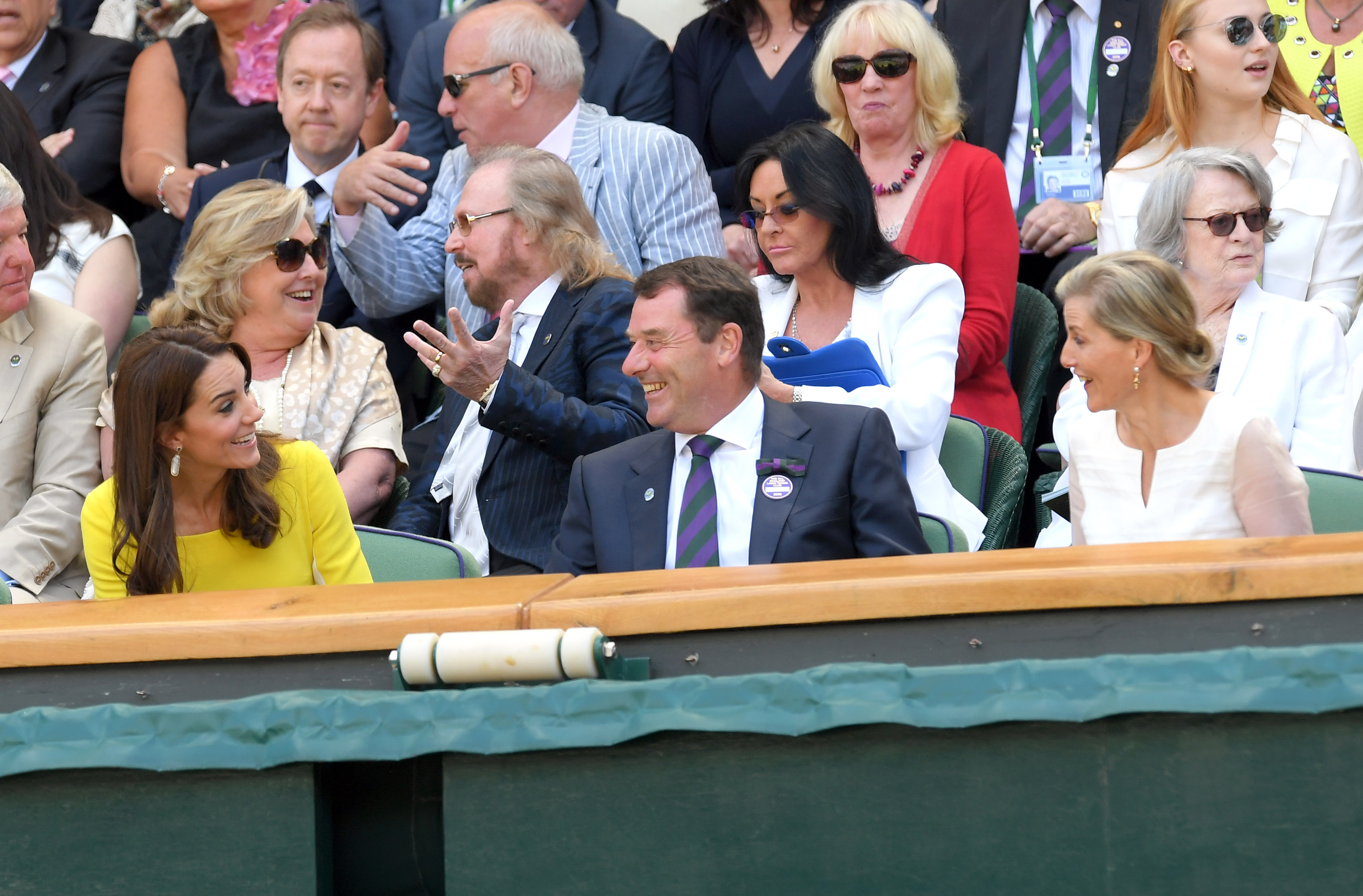 Kate Attends Wimbledon in Roksanda