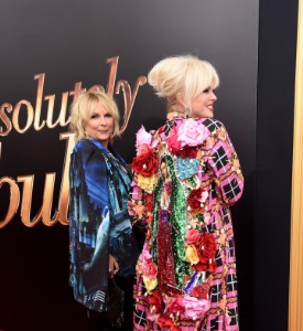 Loudly Played: Jennifer Saunders and Joanna Lumley at the Ab Fab Premiere in The Blonds