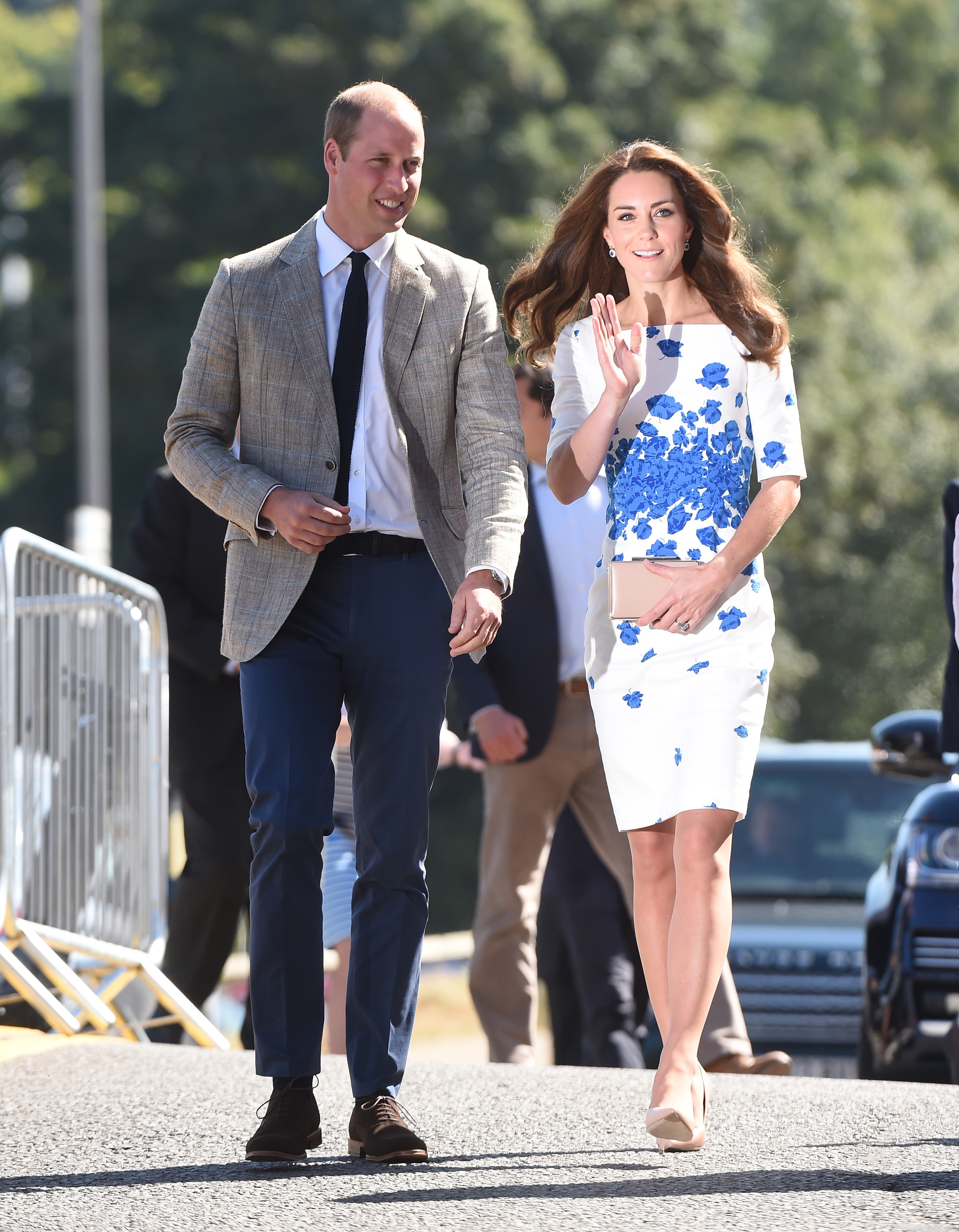 Kate Middleton Prince William Bute Mills LK Bennett