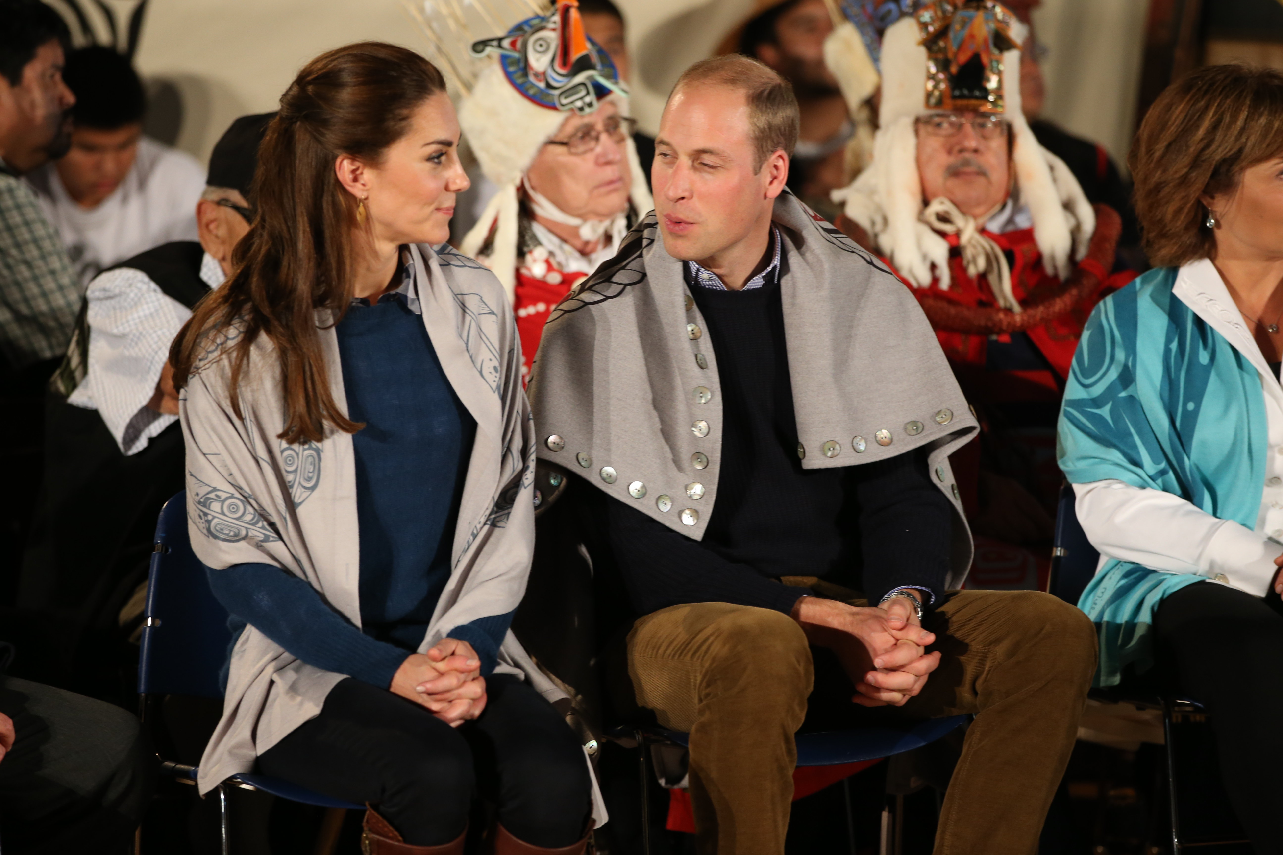 Wills and Kate Visit Bella Bella