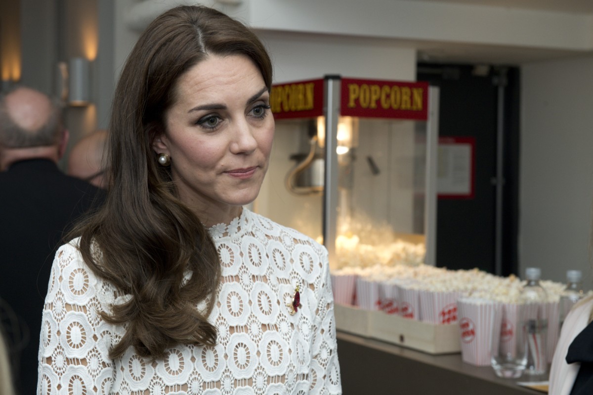 Kate Middleton Wears Self-Portrait at the Recovery Street Film Festival. -  Duchess Cambridge Attends - 5
