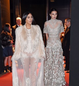Kim Kardashian and Kendall Jenner