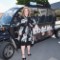 Melissa McCarthy Looks Cute In Front of Branded Vehicles