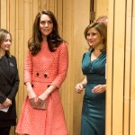 Duchess of Cambridge Repeats Her Eponine Dress, This Time On Her Own