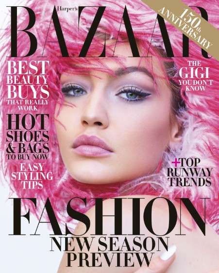 Gigi Hadids Harpers Bazaar Cover Is Honestly Really Good