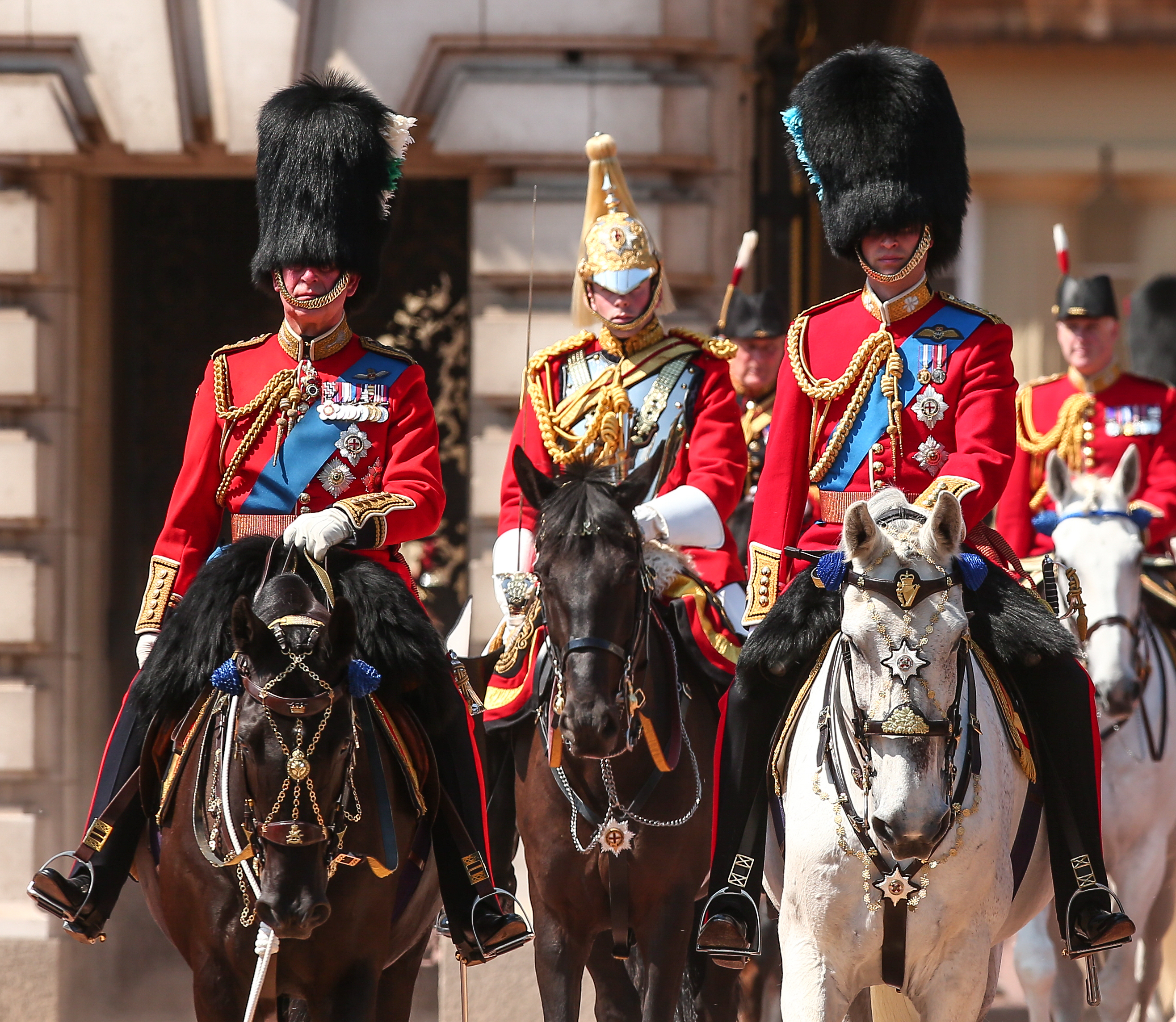 British Royals at Trooping The Colour 2017