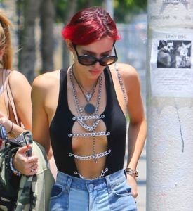 Actress Bella Thorne doesn't mind showing off her hot bod