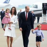 Wills and Kate and George and Charlotte Visit Poland &#8211; Day One, Part I