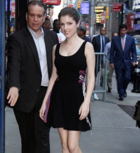 Anna Kendrick is a beauty in black arriving at the 