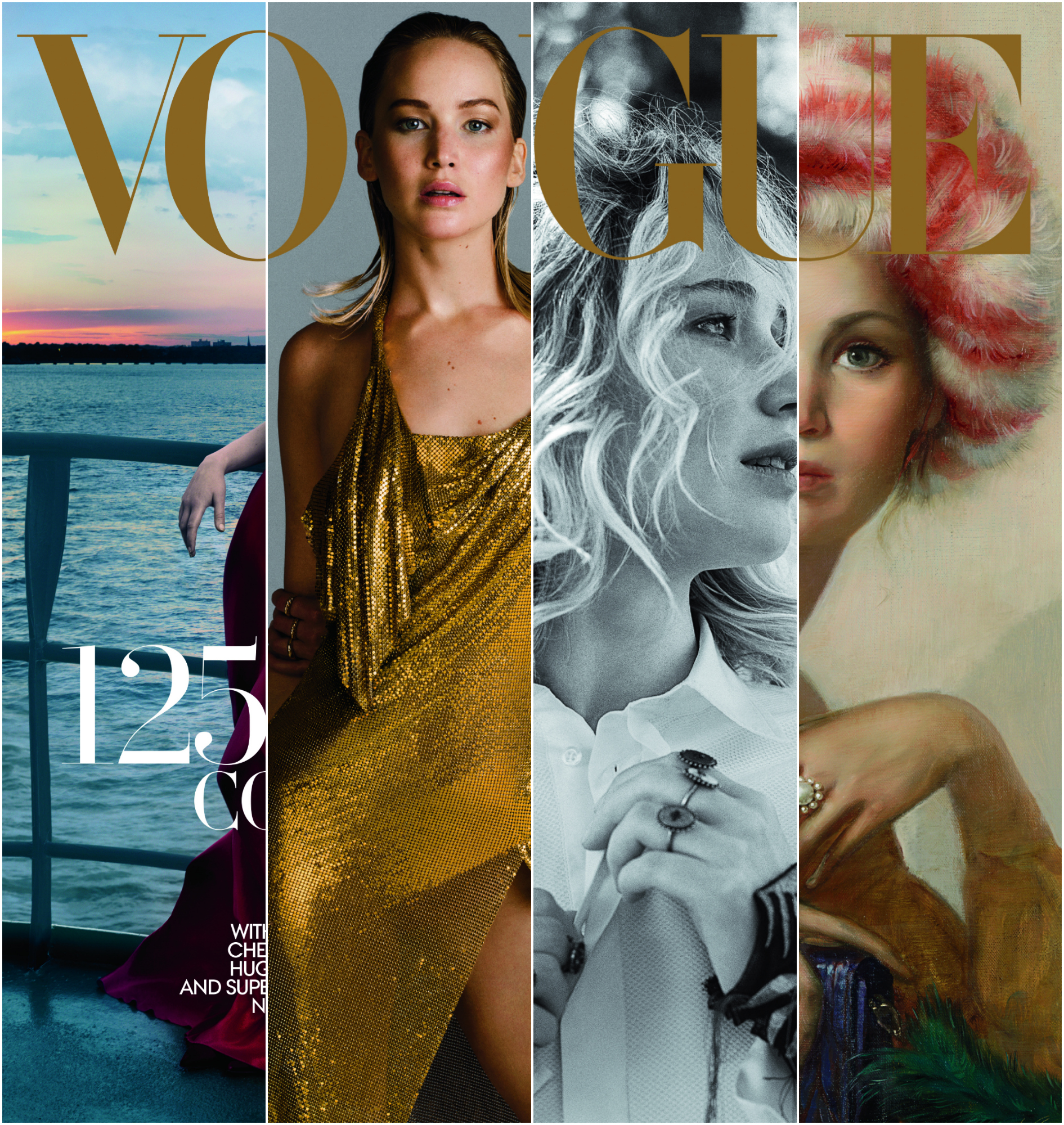 Jennifer Lawrence Did Four Very Different Vogue Covers - Go Fug Yourself