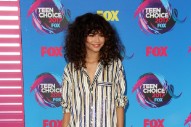 Zendaya Looks Slouchy (And Great) at the Teen Choice Awards