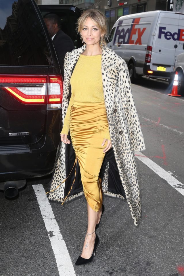 Nicole Richie shines in yellow at the 'Today' show