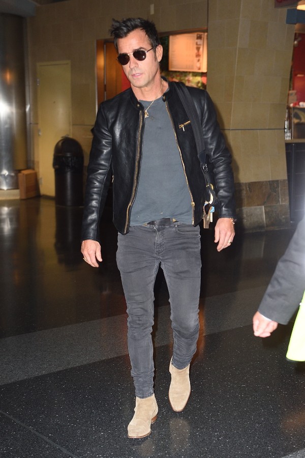Justin Theroux Jfk Airport March 12, 2018 – Star Style Man