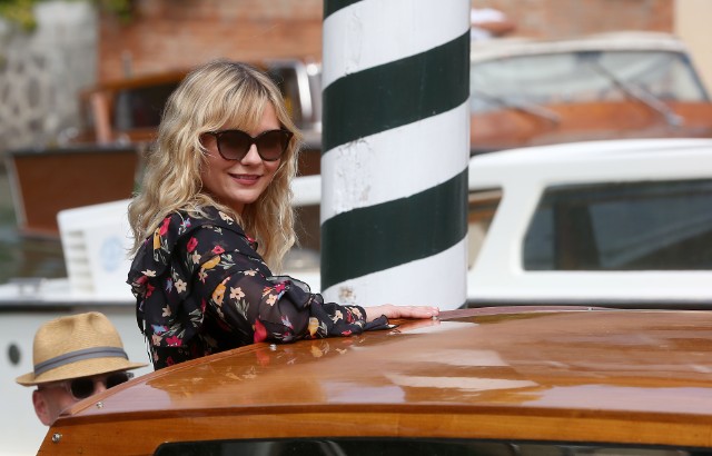 Kirsten Dunst Wears Rodarte in Venice
