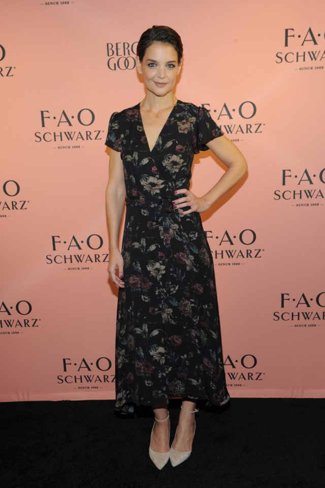Katie Holmes Partners with FAO Schwarz to Unveil New Holiday Collection