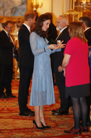 Pregnant Princess Kate at World Health Day
