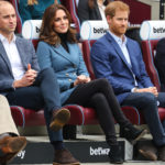Wills and Kate and Harry Emerge For Sporty Shenanigans