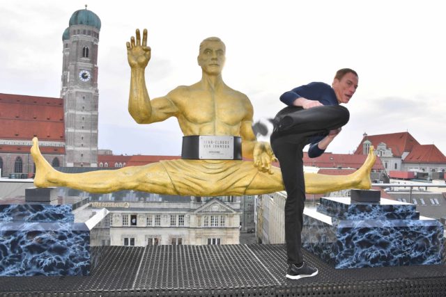 Jean-Claude Van Damme Amazon Prime photocall, Munich, Germany - 14 Dec 2017