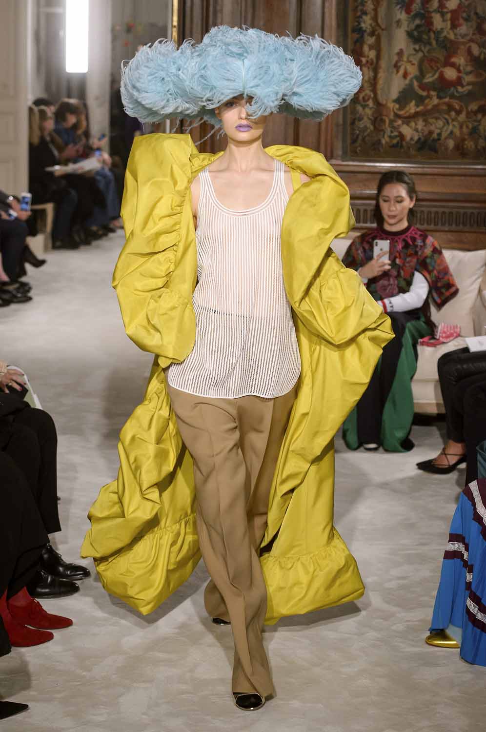 It was HATS HATS HATS at Valentino - Go Fug Yourself