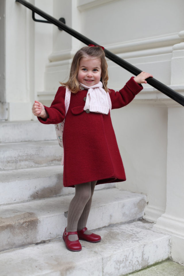 Princess Charlotte's First Day of Nursery School