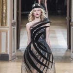 Yanina Couture Went Black, White, and Beige All Over