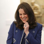 Kate Opts For Blue To Visit the Royal College of Obstetricians and Gynaecologists (One Must Honour The British Spelling)