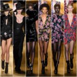 Saint Laurent Is All Spy Hats and Riotous Flowers