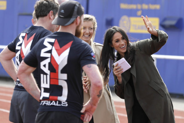 Meghan and Harry Come Out for the Invictus Team Trials