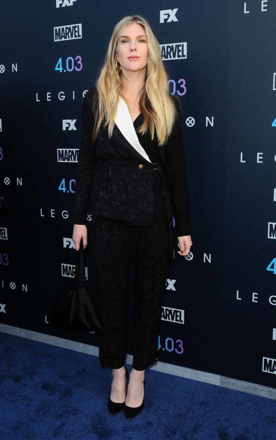 Aubrey Plaza Long Sleeve Black Party Dress Premiere Of FX's 'Legion' Season  2 - TheCelebrityDresses