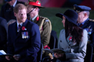 Meghan and Harry Attend the Dawn Service Marking Anzac Day