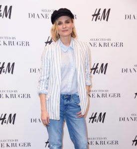 Diane Kruger promotes her 'H&M Selected by Diane Kruger collection'
