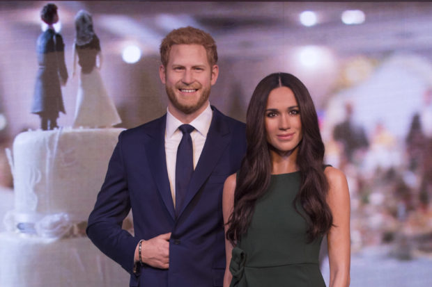 Prince Harry and Meghan Markle Wax Figure Unveiled at Madame Tussauds